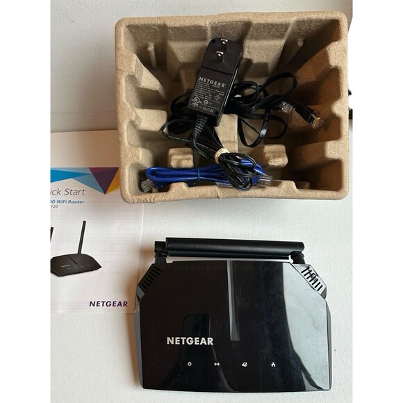 Netgear AC1200 Dual Band WiFi Router R6120 High Speed Wireless Internet - Picture 14 of 16